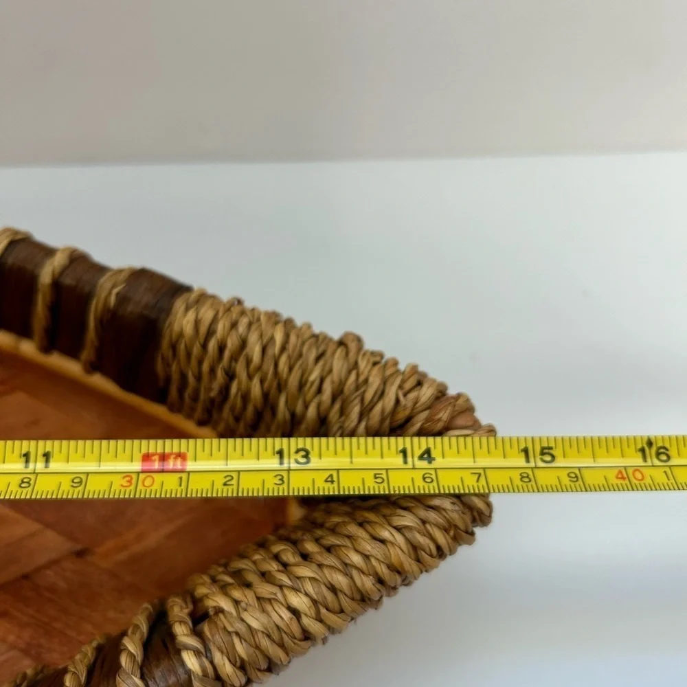 Wooden Decoration Wedding Basket, For Gifting/made in India/ 2 basket set